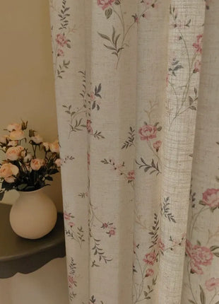 Vintage Grape Pattern Curtain