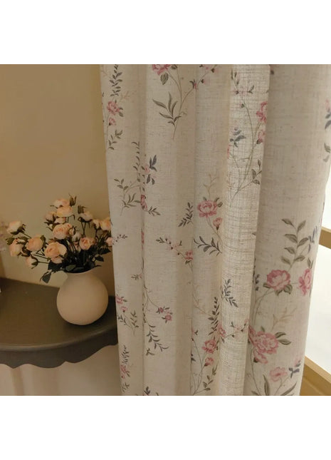 Vintage Grape Pattern Curtain