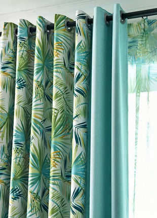 Tropical Leaves Curtain