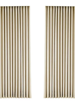 Fern effect chenille blackout curtain