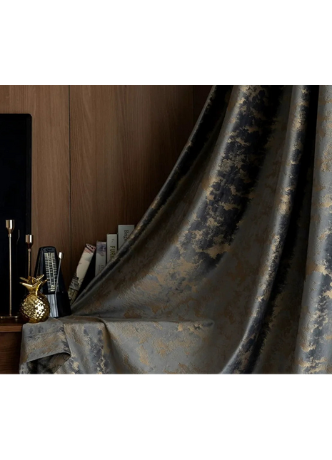 Modern Black Curtain