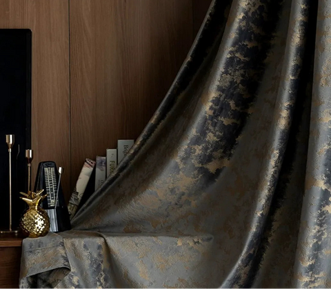 Modern Black Curtain