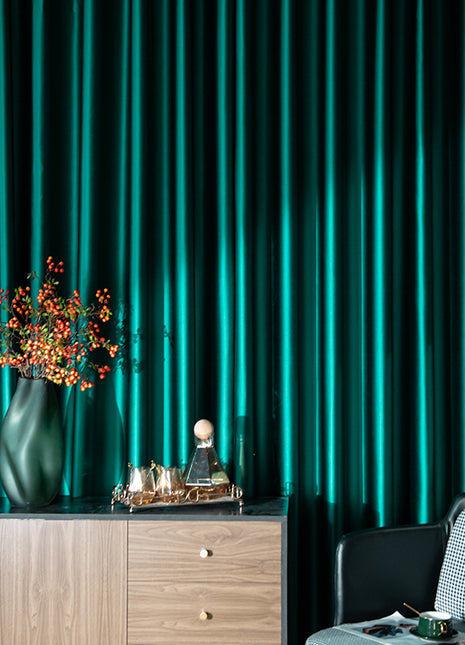 Rideau Occultant Bleu Canard