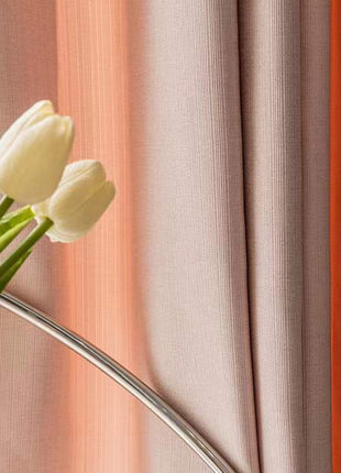 Rideau Occultant Rose Poudré