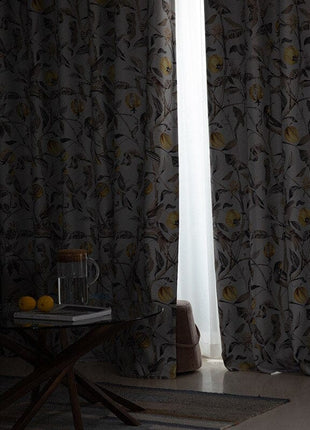 Double Rideaux Fleuris