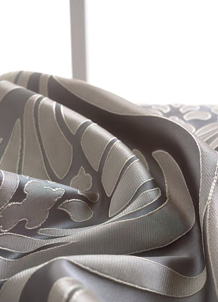 Double Rideaux Motif Feuilles