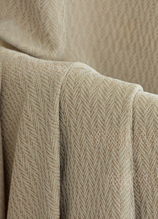 Rideau Beige Epais Salon