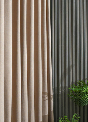 Rideau Beige et Gris