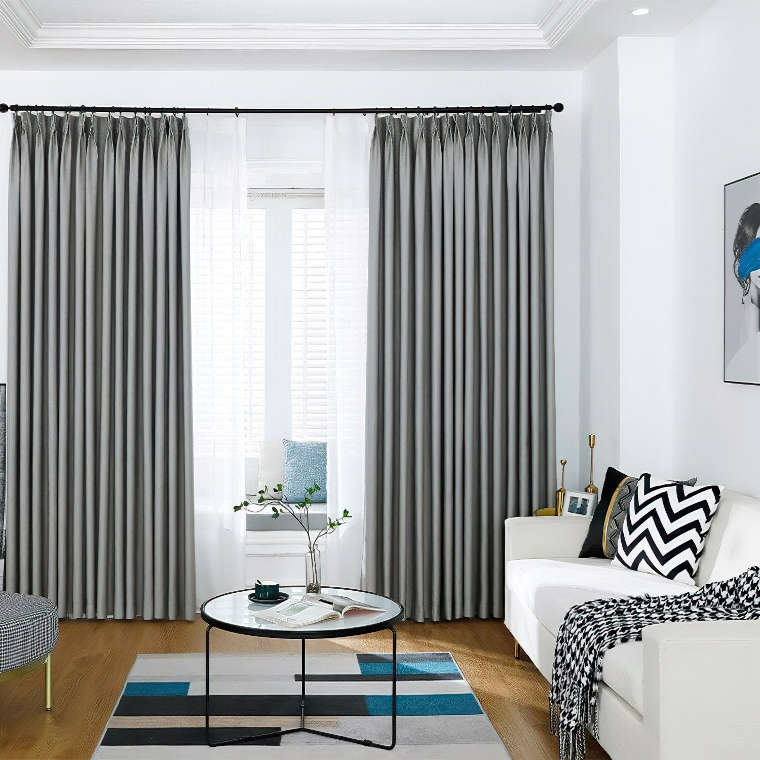 Modern Design Curtain – Rideaux Deco