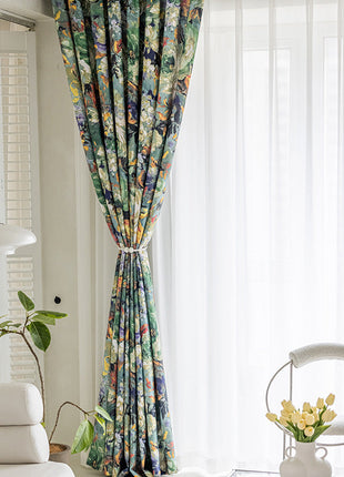 Rideau Feuillage Vert