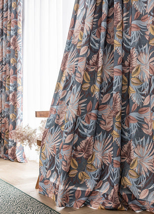 Rideau Feuillage coloré