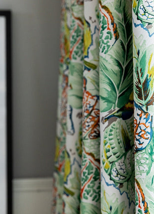 Rideau Feuilles Tropicales