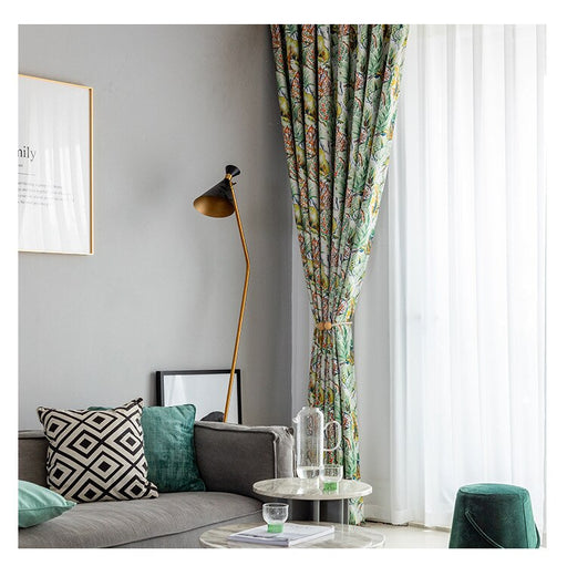 Rideau Feuilles Tropicales