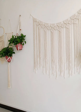 Rideau Fil Macramé </br> (L115cm x H100cm)