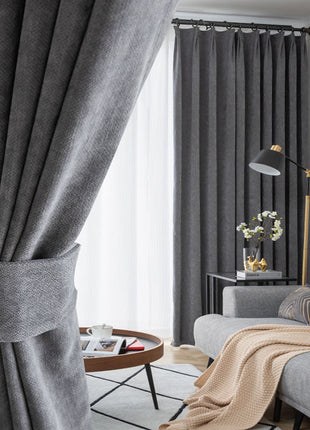 Rideau Gris Chenille