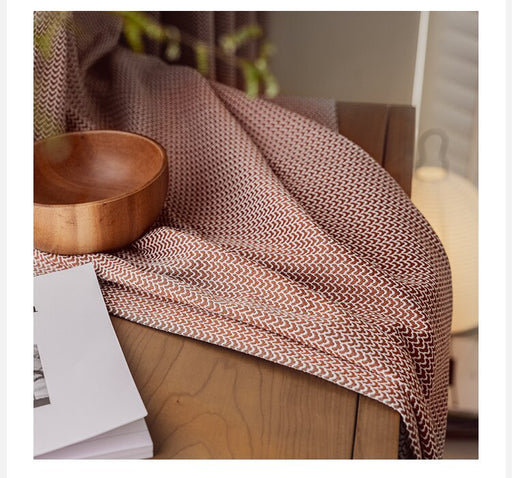 Rideau Jacquard style Japonais