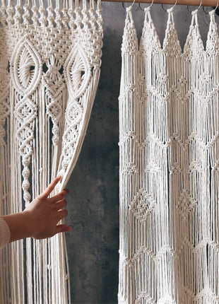 Rideau Macrame </br> (L60cm x 200cm)