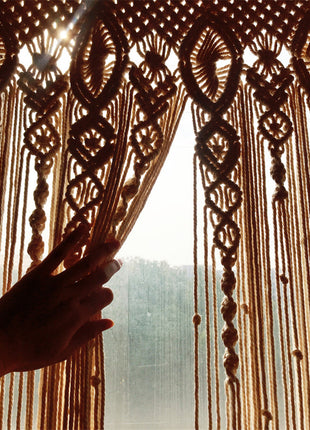 Rideau Macrame </br> (L60cm x 200cm)