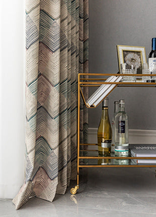 Rideau Moderne Geometrique