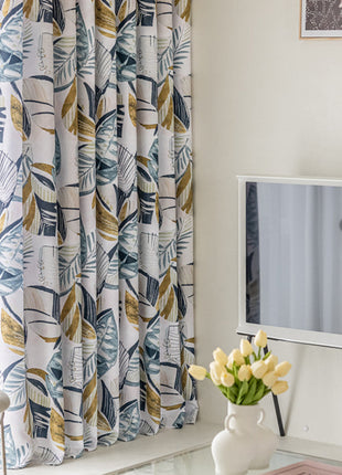 Rideau Moderne a Feuille