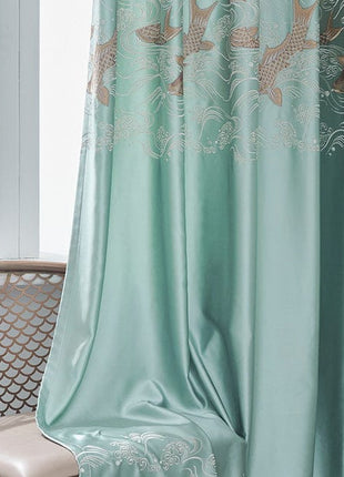 Rideau Motif Japonais