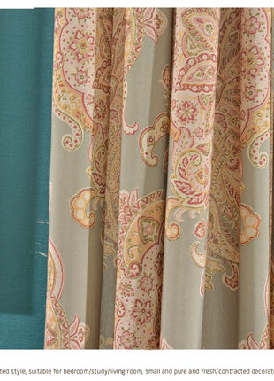 Rideau Motifs Vintage