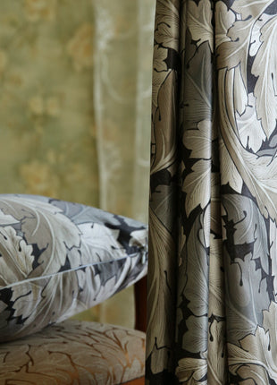 Rideau Noir Romantique