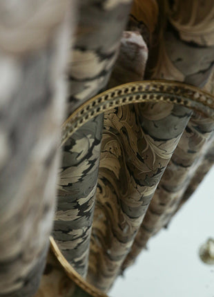 Rideau Noir Romantique