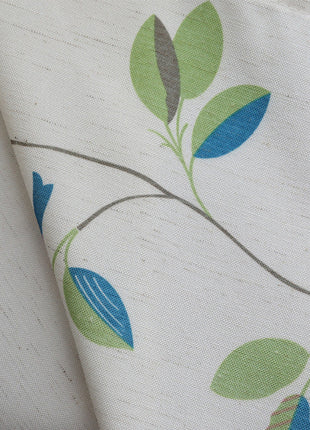 Rideau Occultant Blanc Motif