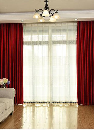 Rideau Rouge Bordeaux