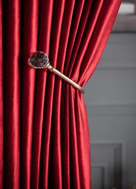 Rideau Rouge Bordeaux