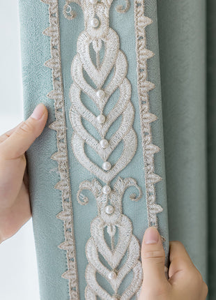 Rideau Thermique Vert D'eau