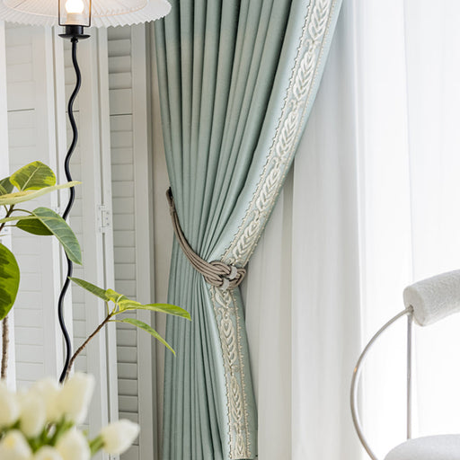 Rideau Thermique Vert D'eau