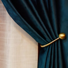 Rideau Velours Bleu Nuit