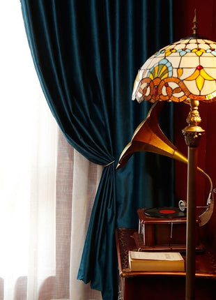 Rideau Velours Bleu Nuit