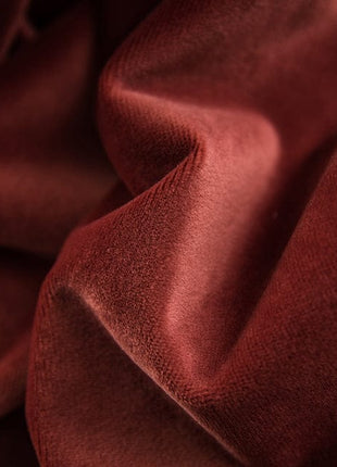 Rideau Velours Rouge