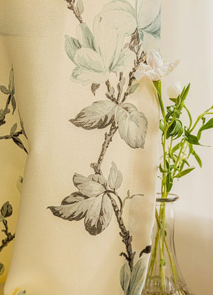 Rideau Vintage Jaune