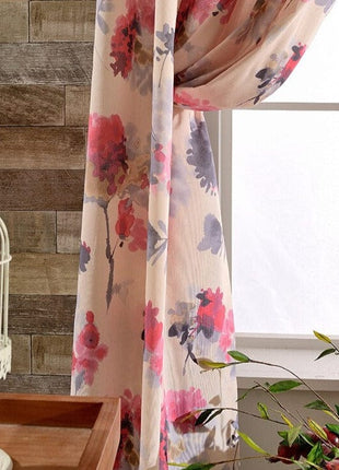Rideau à Fleurs Chic