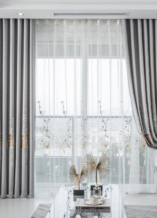 Rideau avec Motif Chinois