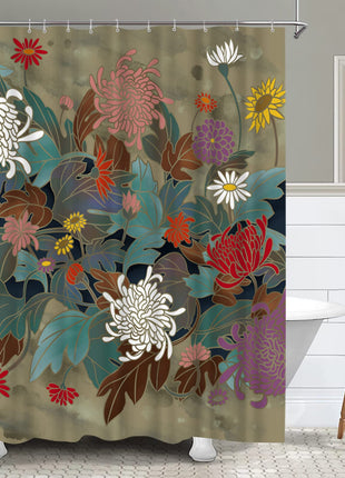 Rideau de Douche Coloré (L180cm x H200cm)