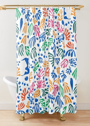 Rideau de Douche Feuille  (L180cm x H200cm)