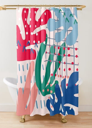 Rideau de Douche Feuille  (L180cm x H200cm)