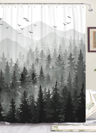 Rideau de Douche Foret (L180cm x H200cm)