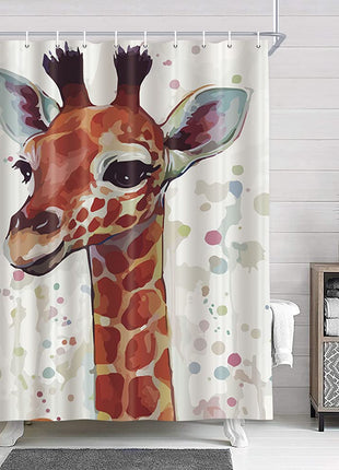 Rideau de Douche Girafe (L180cm x H200cm)