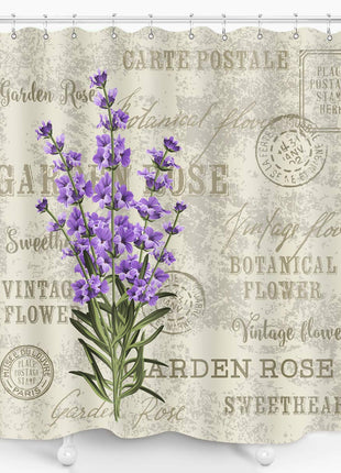 Rideau de Douche Lavande (L180cm x H200cm)