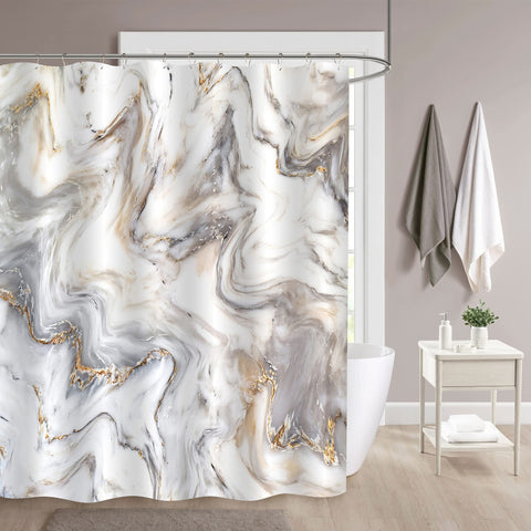 Marble Shower Curtain (L180cm x 200cm)