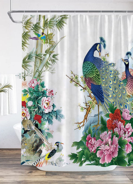 Rideau de Douche Tropical (L180cm x H200cm)