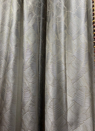 Rideaux Gris Argenté
