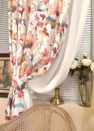 Rideaux Motifs Vintage