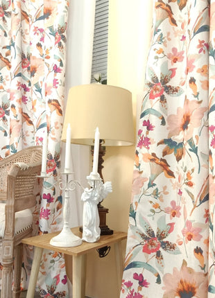 Rideaux Motifs Vintage